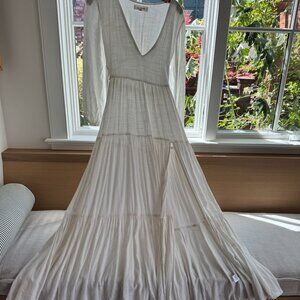 L*Space Hanna Maxi Dress In White (Small)